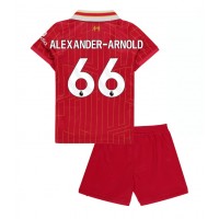 Maglie da calcio Liverpool Alexander-Arnold #66 Prima Maglia Bambino 2024-25 Manica Corta (+ Pantaloni corti)